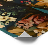 Bernese Mountain Dog In Suit Poster, Bernese ポスター (角)