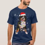 Bernese Mountain Dog Merry Christmas Winter Snow G Tシャツ<br><div class="desc">Bernese Mountain Dog Merry Christmas Winter Snow Gift .</div>