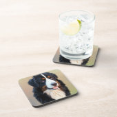 Bernese Mountain Dog Portrait コースター (右側)