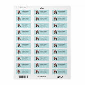 Bernese Mountain Dog Return Address Labels ラベル (フルシート)