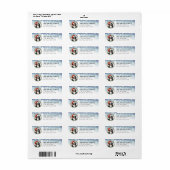 Bernese Mountain Dog Return Address Labels ラベル (フルシート)