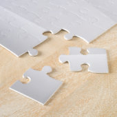 Bernese Mountain Dog Snowy Christmas Doodle ジグソーパズル (側面)