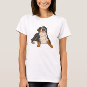 Bernese Mountain Dog  Tシャツ (正面)