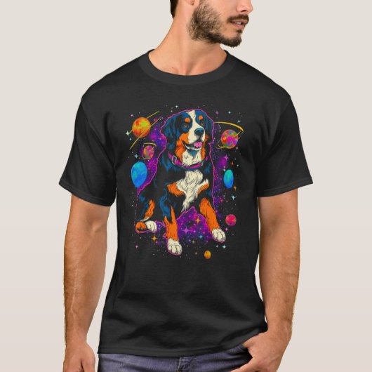 Bernese Mountain Dog Tシャツ (正面)