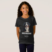 Bernese Mountain Dog T-Shirt for Girls Tシャツ (正面フル)