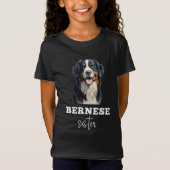 Bernese Mountain Dog T-Shirt for Girls Tシャツ (正面)