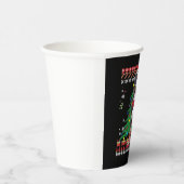 Bernese Mountain Dog Ugly Christmas Sweater Shirt  紙コップ (右)