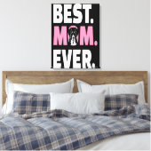 Bernese Mountain | Funny dog gifts for Mom キャンバスプリント (インサイチュ (寝室))