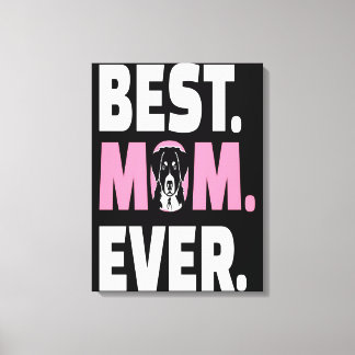 Bernese Mountain | Funny dog gifts for Mom キャンバスプリント
