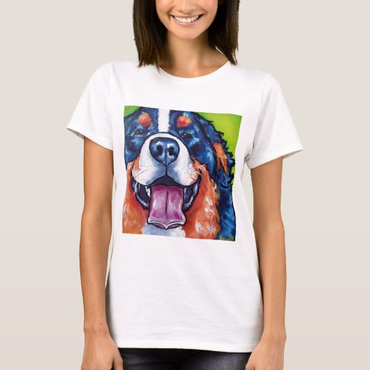 Bernese Mt犬 Tシャツ (正面)