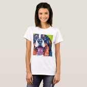 Bernese Mt犬 Tシャツ (正面フル)