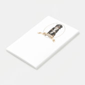 Bernese Mt.犬のポスト・イット ポストイット (アングル)