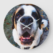 Bernhadiner  ラージ壁時計 (正面)