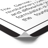 Bernhard Riemann ポスター (角)