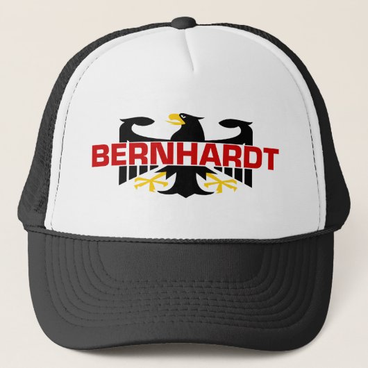 Bernhardtの姓 キャップ (正面)