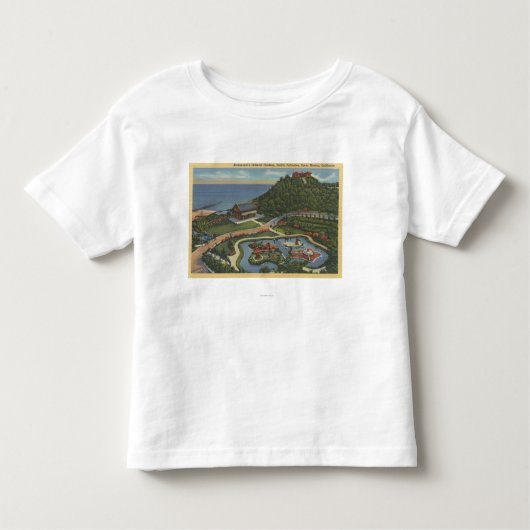 Bernheimerの東洋の庭のアンテナ トドラーTシャツ (正面)