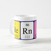 Bernice定期的なテーブル名mag コーヒーマグカップ (正面左)