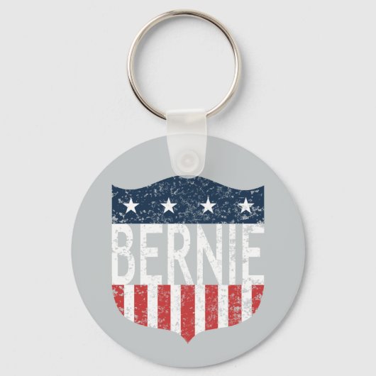 BERNIEの星とストライプ キーホルダー (正面)