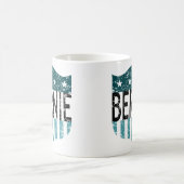 BERNIEの星とストライプ コーヒーマグカップ (中央)