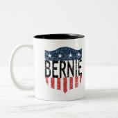 BERNIEの星とストライプ ツートーンマグカップ (左)