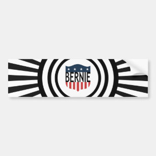 BERNIEの星とストライプ バンパーステッカー