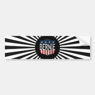 BERNIEの星とストライプ バンパーステッカー