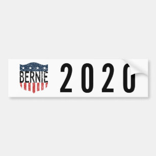 BERNIEの星とストライプ バンパーステッカー