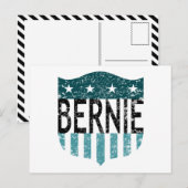 BERNIEの星とストライプ ポストカード (正面/裏面)