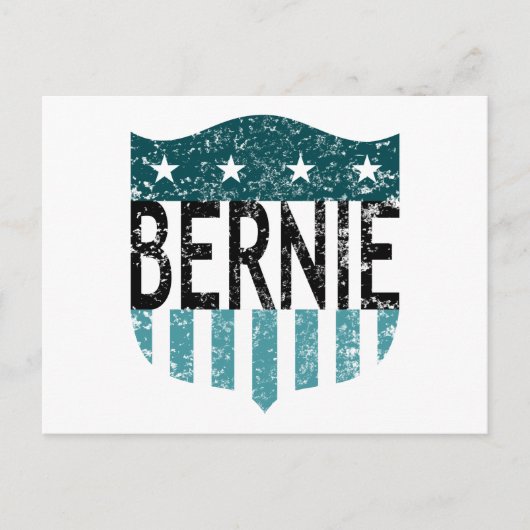 BERNIEの星とストライプ ポストカード (正面)