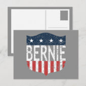 BERNIEの星とストライプ ポストカード (正面/裏面)