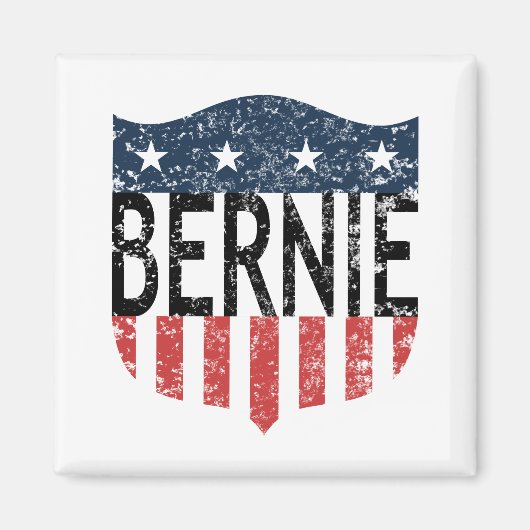 BERNIEの星とストライプ マグネット (正面)