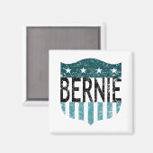 BERNIEの星とストライプ マグネット (正面/裏面)