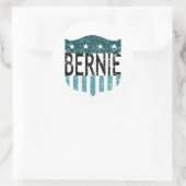 BERNIEの星とストライプ ラウンドシール (バッグ)