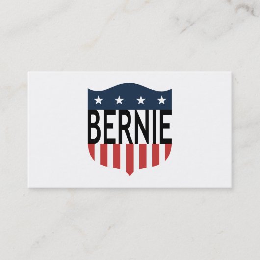 BERNIEの星とストライプ 名刺 (正面)