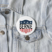 BERNIEの星とストライプ 缶バッジ (インサイチュ)
