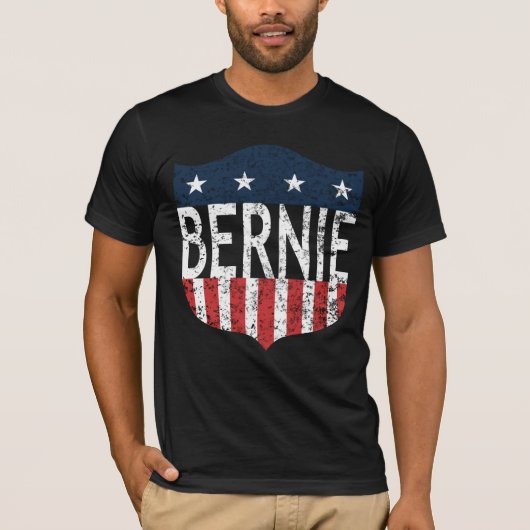 BERNIEの星とストライプ Tシャツ (正面)