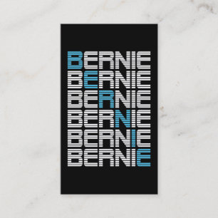 BERNIEサンダーステキストスタック 名刺