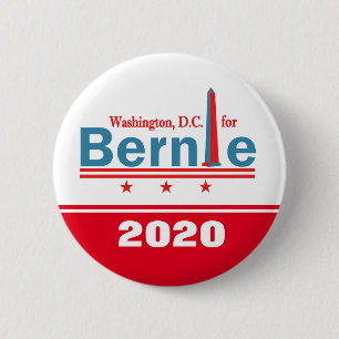 Bernie 2020(ワシントンD.C.) 缶バッジ