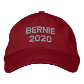 BERNIE SANDEERS社長2020年 刺繍入りキャップ (正面)