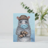 Bernie SandersのRatハガキ ポストカード (スタンド正面)