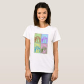 Bernie SandersサポートDigital Art Shirt Tシャツ (正面フル)