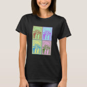 Bernie SandersサポートDigital Art Shirt Tシャツ (正面)