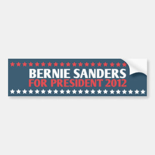 Bernie Sanders社長2012バンパーステッカー バンパーステッカー