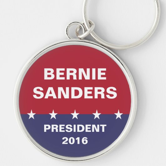 BERNIE SANDERS社長2016 キーホルダー (正面)