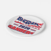 Bernie Sanders社長 ペーパープレート (アングル)