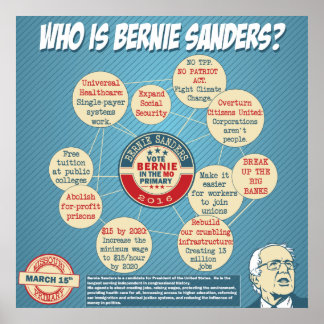Bernie Sanders社長 ポスター