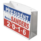 Bernie Sanders社長 ラージペーパーバッグ (裏面アングル)