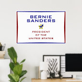Bernie Sanders米国大統領V2 ポスター (ホームオフィス)