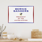Bernie Sanders米国大統領V2 ポスター (キッチン)