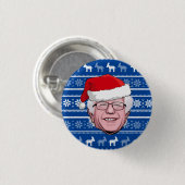 BERNIE SANDERS ハヌカ 缶バッジ (正面&裏面)